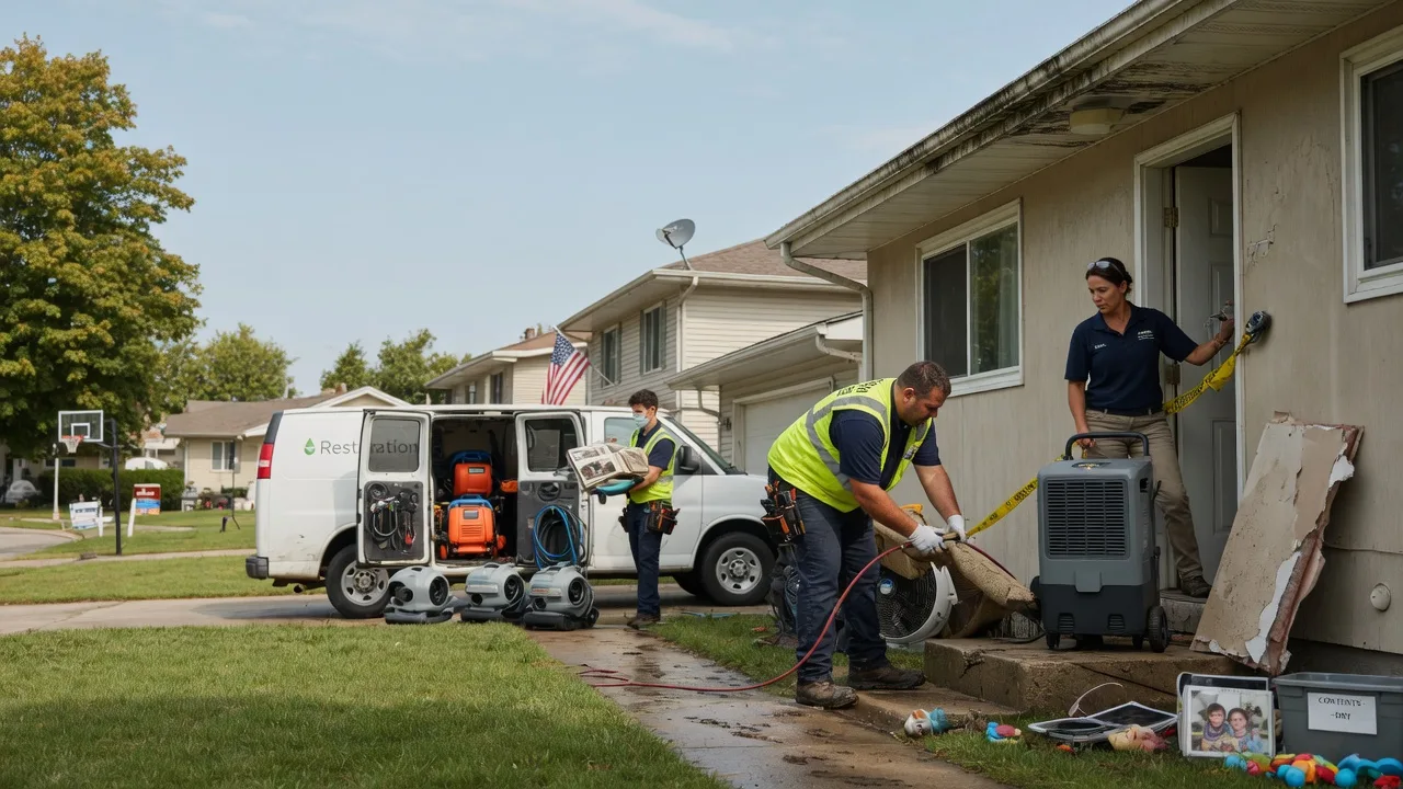 Water Damage Restoration in Wentzville, MO near me